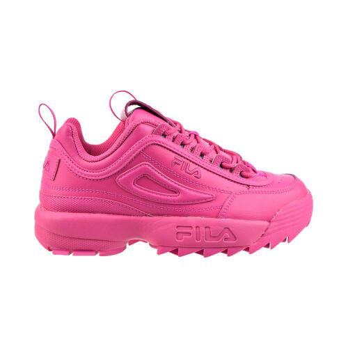 Fila Disruptor II Womens Shoes Pink Glo 5xm01763-650 - Pink Glo