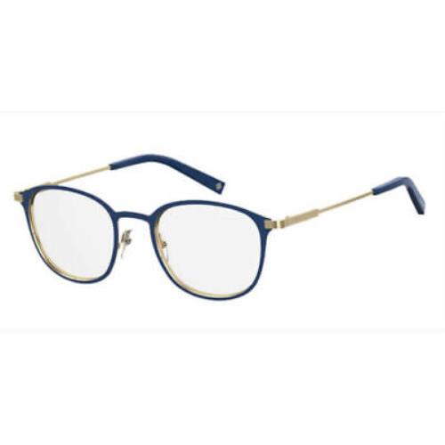 Polaroid Eyeglasses For Men or Women D351 Pjp Square Blue 52-21-145