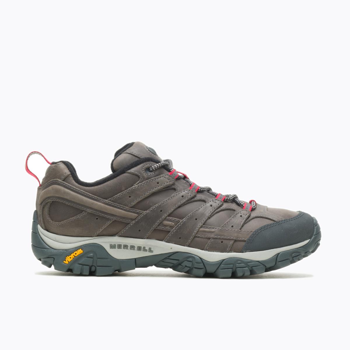 Merrell Men Moab 2 Prime Hiking Shoes Suede Leather-and-mesh Charcoal