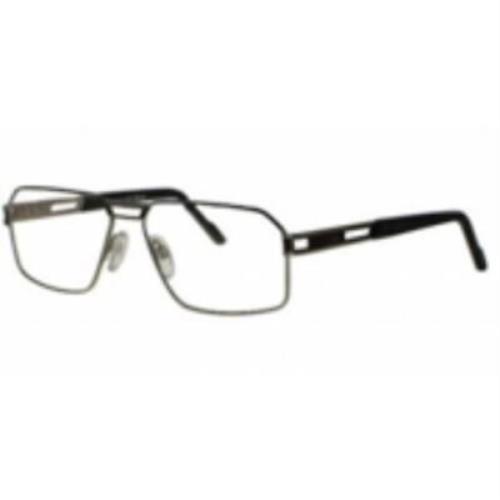 Cazal 7024 004 Eyewear Optical Frame Ruthenium / Matte Black Square