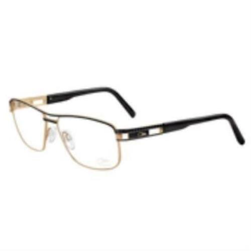 Cazal 7034 004 Eyewear Optical Frame Brown / Pale Gold Rectangle Titanium