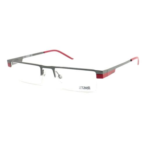 Just Cavalli Men Eyeglasses JC 290 008 Brown 50 19 140 Semi Rimless Rectangle