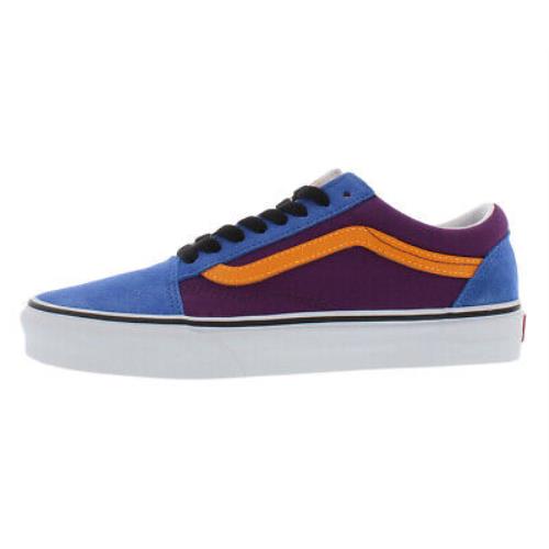 Vans Old Skool Unisex Shoes Mens 6.5/ Womens 8 Color: Blue/orange