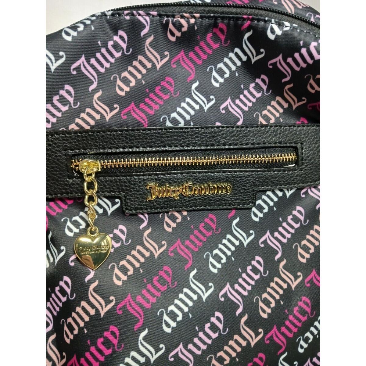 Juicy Couture Gothic Logo Quilty Pleasure Backpack