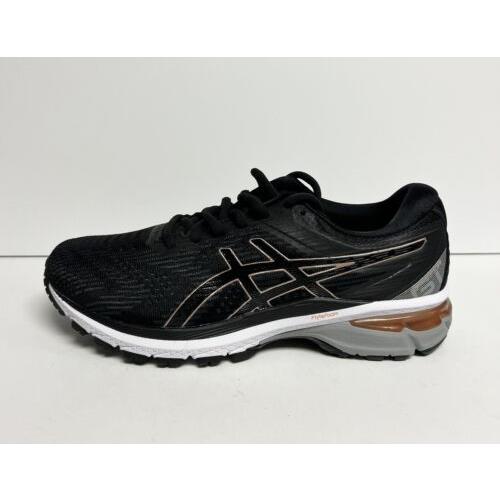 Asics Womens GT 2000 9 Running Shoes Black Size 8W