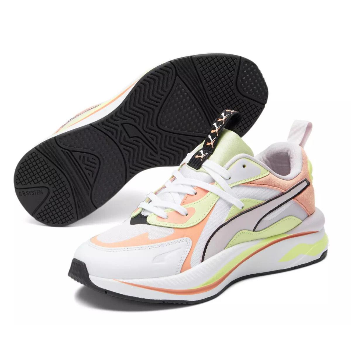 Puma RS Curve Shoes White Multicolor Women`s Size 8.5 Fast