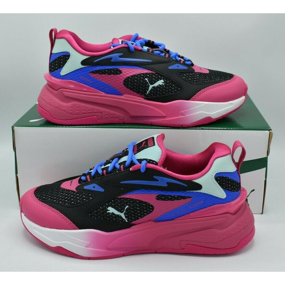 Puma RS Womens Size 7.5 Fast Surveillance Purple Black Sneakers Shoes 384329 01