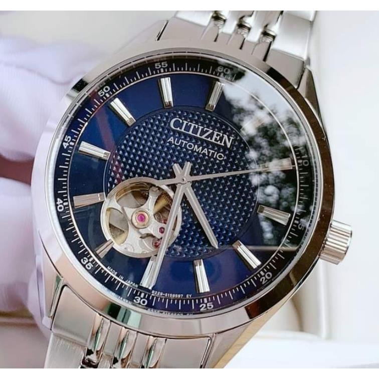 Citizen Automatic Mechanical Men`s Blue Dial Watch NH9110-81L