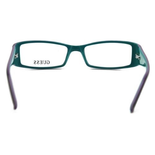 Guess eyeglasses  - Purple , Purple Frame, With Plastic Demo Lens Lens