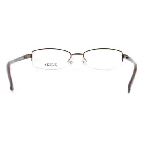 Guess eyeglasses  - Metallic Brown , Metallic Brown Frame, With Plastic Demo Lens Lens