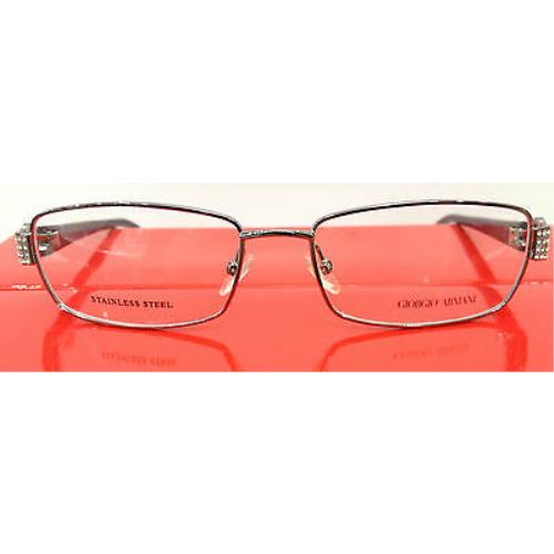 Giorgio Armani GA549 Onk Purple Metal Eyeglasses Store Display 53-16-125 Italy