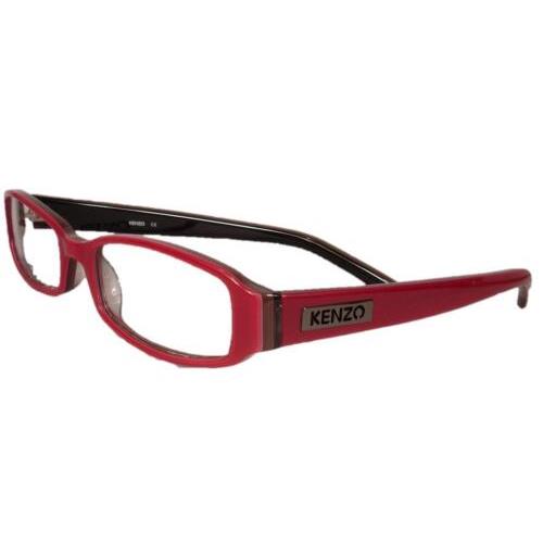 Kenzo 2061 CO 2 Red Women Eyeglasses Frames Designer Ladies