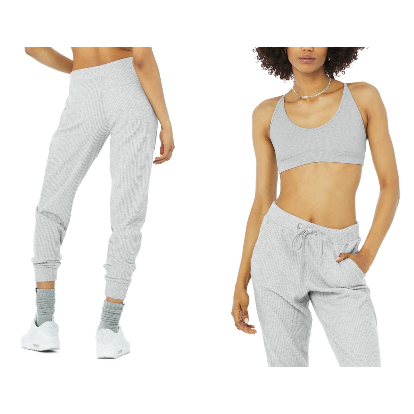 Alo Yoga clothing  - Athletic Heather Grey 0