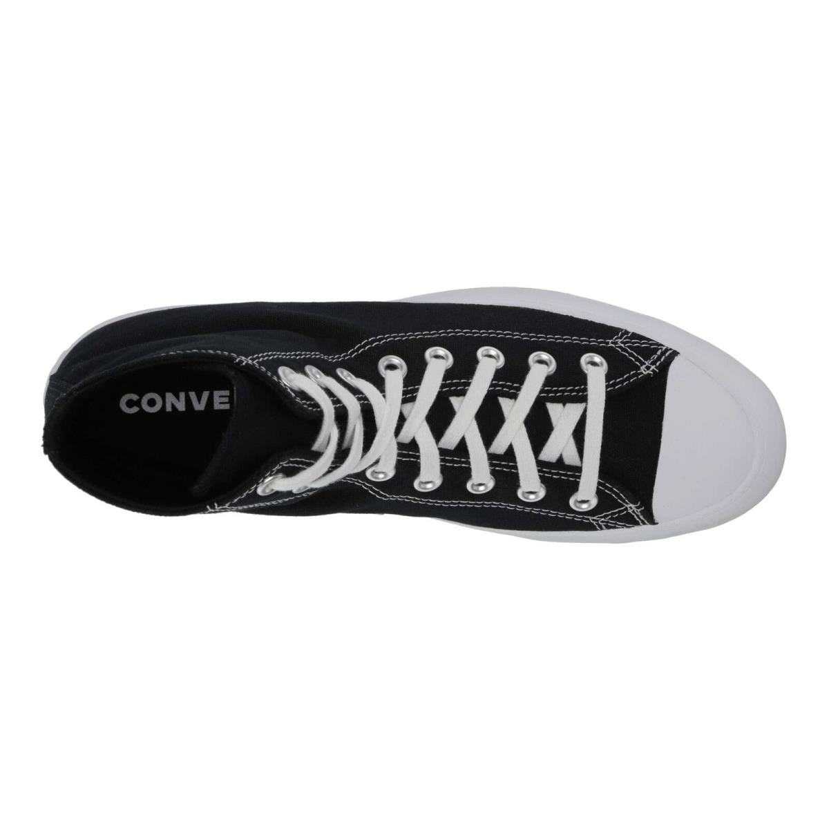 Converse Lugged HI Platform Women`s Sneaker Canvas Shoes High Top Chuck Taylor - Black