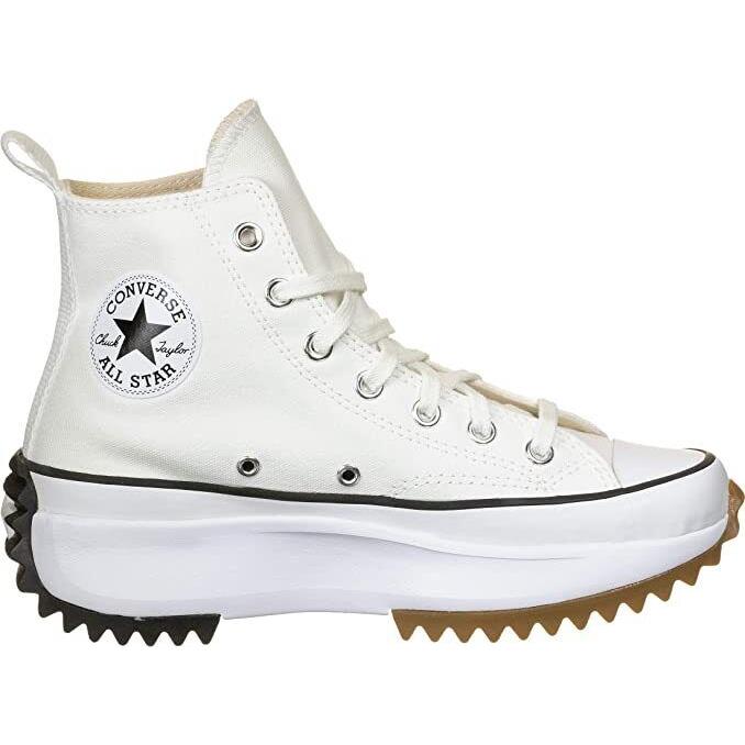 Converse Run Star Hike Hi Shoes Sneakers White Gum 166799C Men`s Sizes 4-7.5