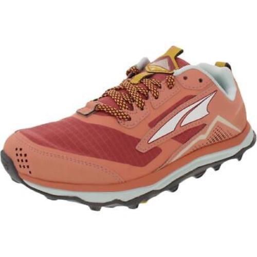 Altra Womens Lone Peak 5 Faux Leather Trail Hiking Shoes Sneakers Bhfo 5188