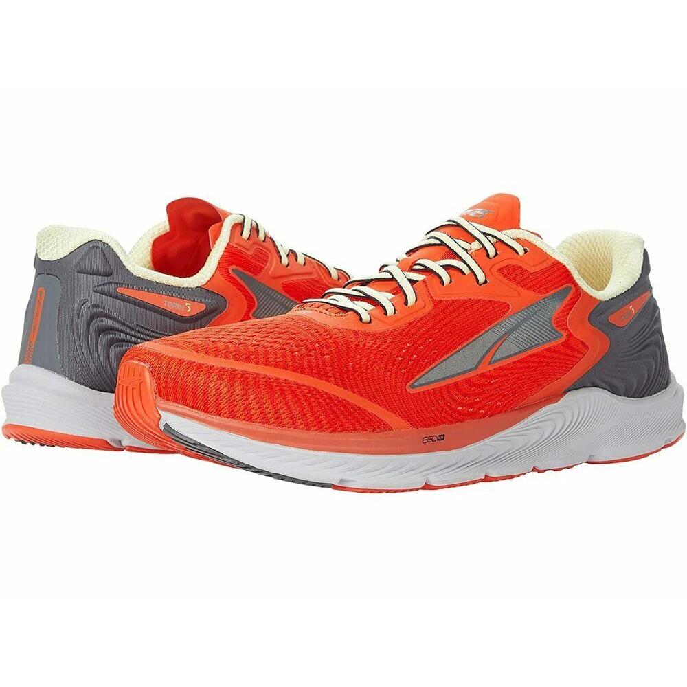 Altra Torin 5 Running Shoes Men`s Size 12 D Orange AL0A4VQL408-120