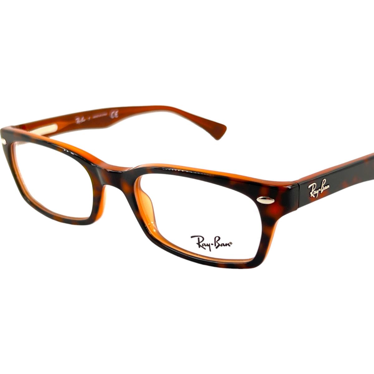 Ray-ban RB5150 Unisex Plastic Eyeglass Frame 5713 Top Havana Lt Brown 50-19