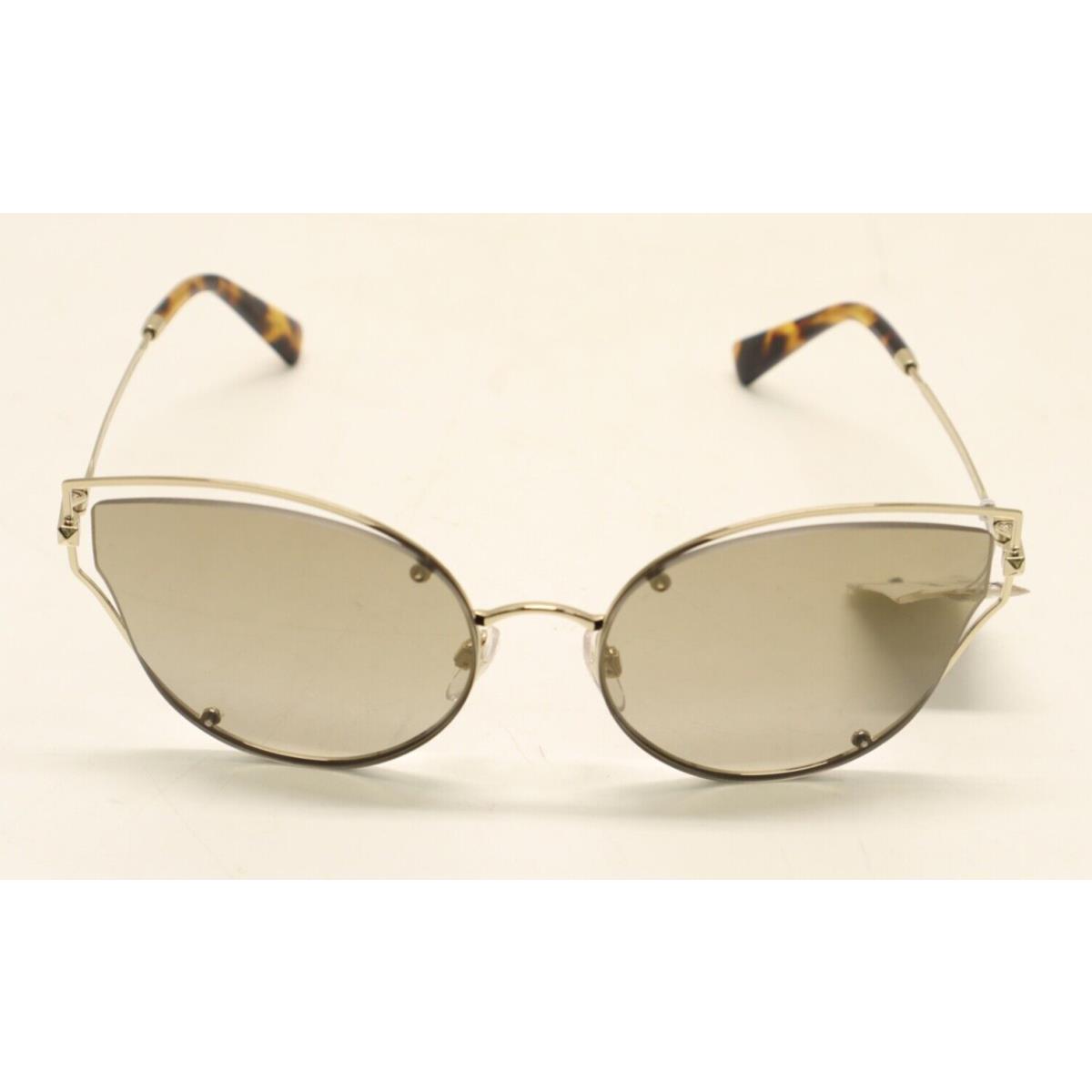 Valentino VA 2015 3003/7I Light Gold Mirrored Lens Sunglasses 1475