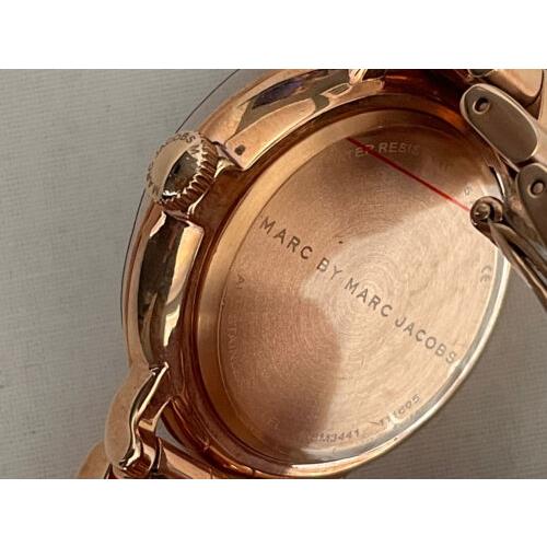 Marc Jacobs watch  - White Dial, Rose Gold Band 1
