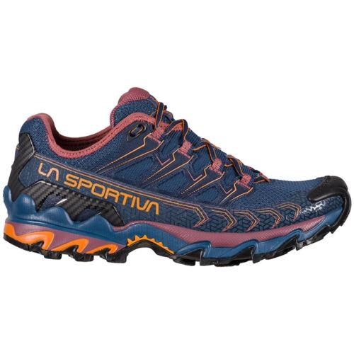 Lasportiva LA Sportiva Women`s Ultra Raptor II Mountain Running Shoe - Denim Rouge - 39