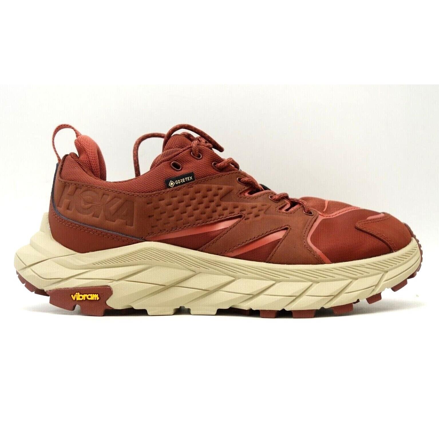 Hoka Womens Red Anacapa Low Gtx Running Hiking Outdoor Shoes US 9 B EU 41.33
