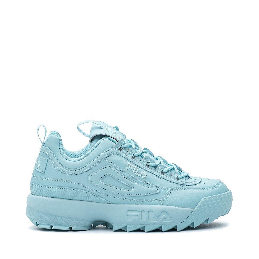 Fila Disruptor II Crystal Blue Monochrome Shoes - Women`s Size 5-10