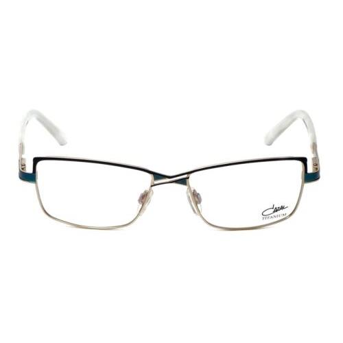 Cazal eyeglasses  - Turquoise Blue Green , Multicolor Frame, Clear Lens 1
