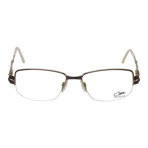 Cazal eyeglasses  - White , White Frame, Clear Lens 0