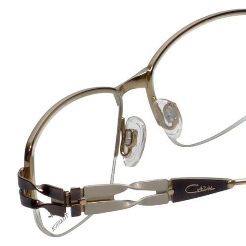 Cazal eyeglasses  - White , White Frame, Clear Lens 2