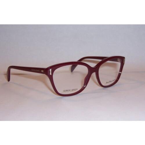 Giorgio Armani Eyeglasses GA 818 Lhf Burgundy 54mm RX