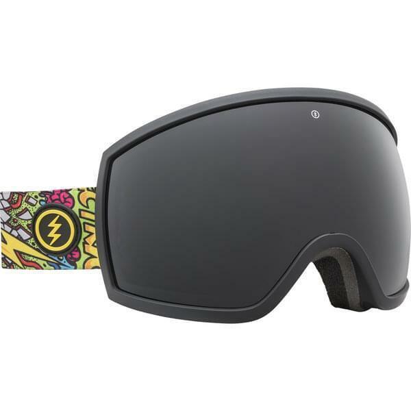 Electric Visual Egg Jimbo Phillips Collab Snowboarding Goggles Jet Black