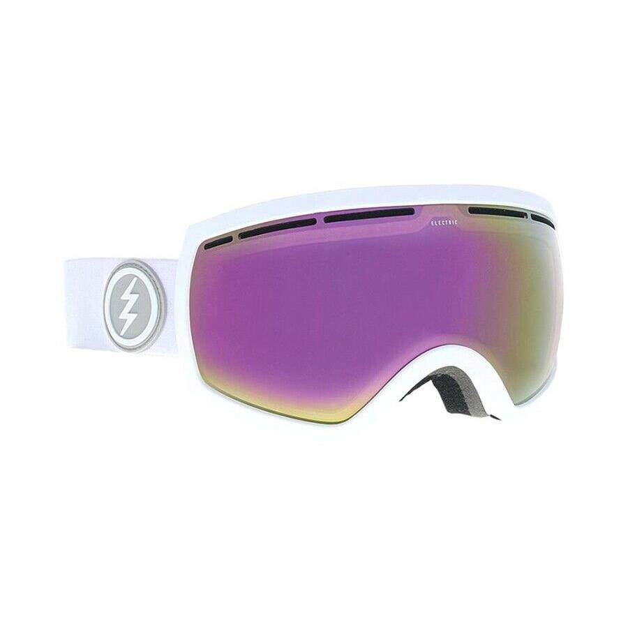 Electric Visual EG2.5 Matte White + BL Snowboarding Goggles Brose/pink Chrome