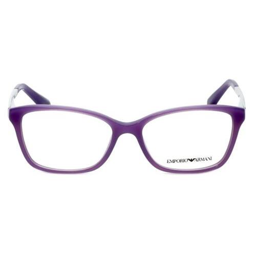 Emporio Armani Designer Reading Glasses EA3026-5128-52 in Pearl Lilac 52mm