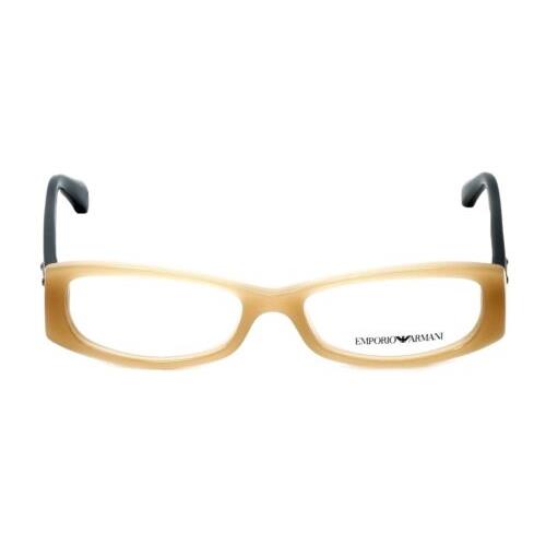 Emporio Armani eyeglasses  - Brown , Multicolor Frame, Clear Lens 2