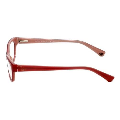 Emporio Armani eyeglasses  - Pink , Multicolor Frame, Clear Lens 2