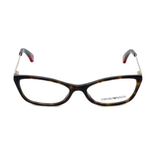 Emporio Armani eyeglasses  - Red , Multicolor Frame, Clear Lens 0