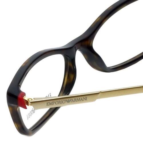 Emporio Armani eyeglasses  - Red , Multicolor Frame, Clear Lens 2