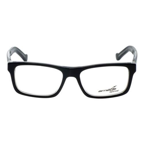 Arnette Designer Reading Glasses Scale AN7085-1019 in Black Translucent 49mm - Black, Frame: Multicolor, Lens: Clear