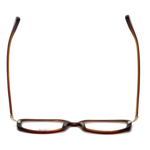 Oliver Peoples eyeglasses CHRISETTE - Burgundy Red , Red Frame, Clear Lens 3