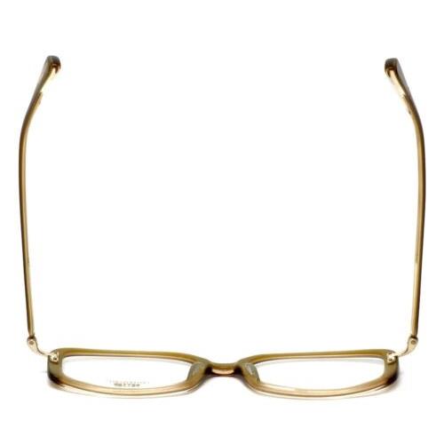 Oliver Peoples eyeglasses CHRISETTE - Topaz Brown Gradient , Brown Frame, Clear Lens 3