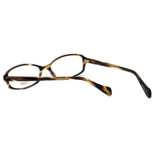 Oliver Peoples eyeglasses TALANA - Cocoa Brown Tortoise Havana Marble , Multi-Color Frame, Clear Lens 2