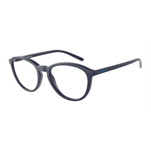Arnette AN7210 2759 Phantos Matte Navy Blue Demo Lens 52 mm Men`s Eyeglasses