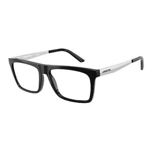 Arnette AN7174 2753 Rectangle Black Demo Lens 55 mm Men`s Eyeglasses