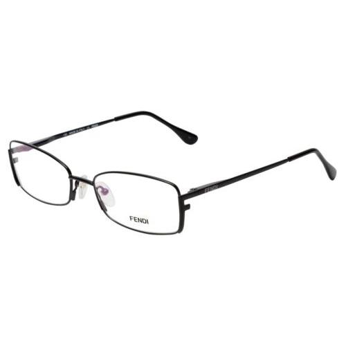 Fendi Designer Reading Glasses F960-001 in Black 52mm - Black, Frame: Black, Lens: Clear