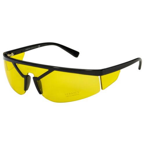 Versace Sunglasses VE 4349 GB1/85 39 Black Frame Yellow Lens