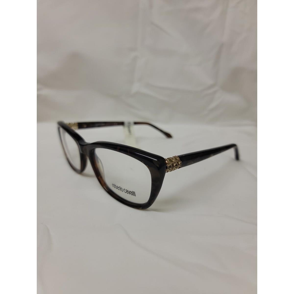 Roberto Cavalli Martinica 715 Brown Havana 050 Plastic Eyeglasses 54-17-140