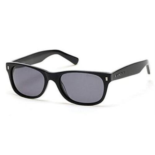 Sunglasses Kenneth Cole York KC 7206 02D Matte Black Front Shiny Temple Po