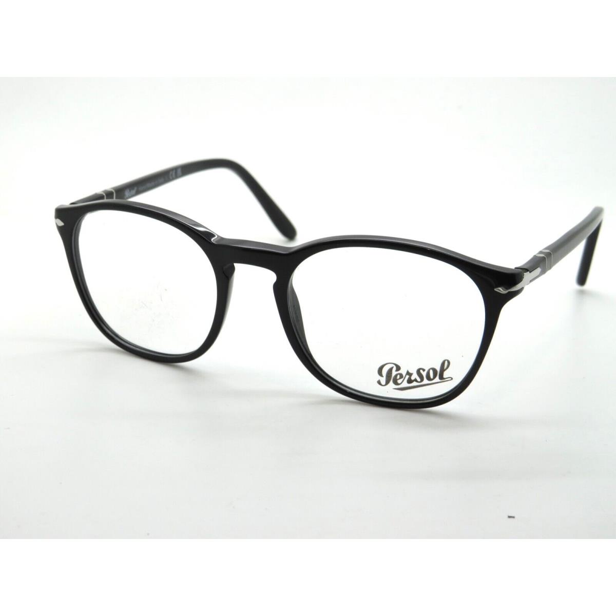 Persol 3007-V 95 Black RX 52mm Eyeglasses