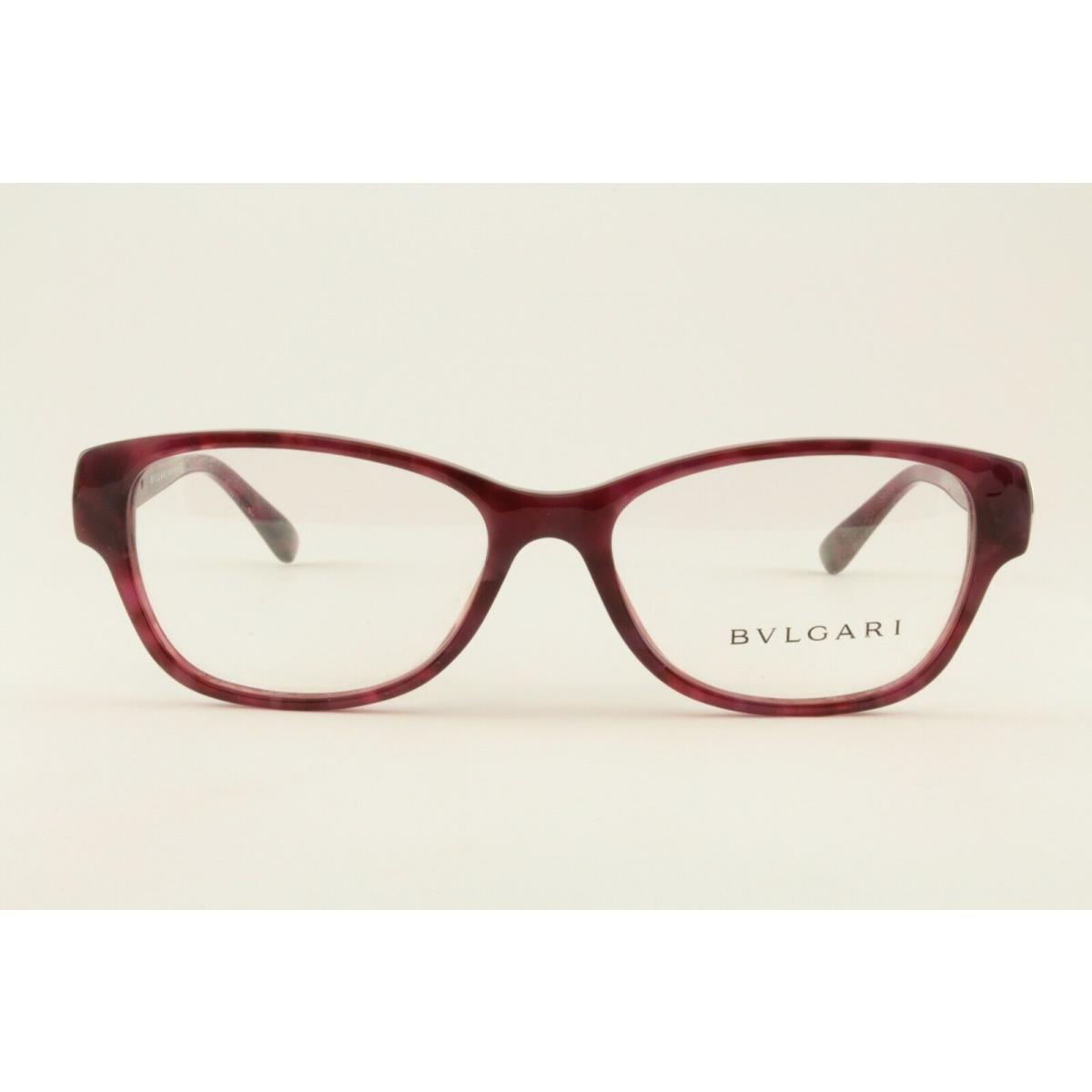 Bvlgari Glasses 4078B 5287 Cherry Marble 53mm Frames Eyeglasses RX